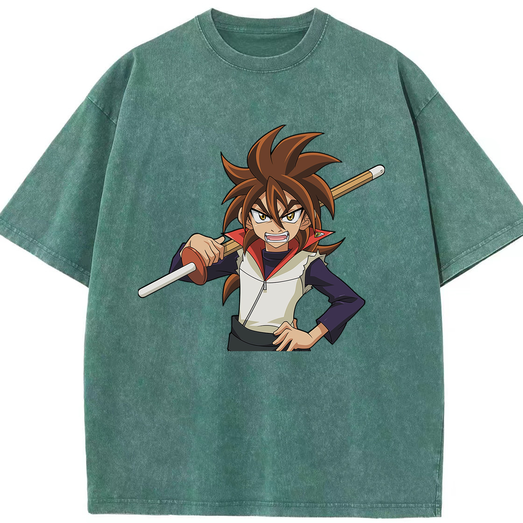 （画像用） 遊☆戯☆王 Yu-Gi-Oh! 綿100% ヴィンテージ風 半袖Tシャツ（フロントプリント）
